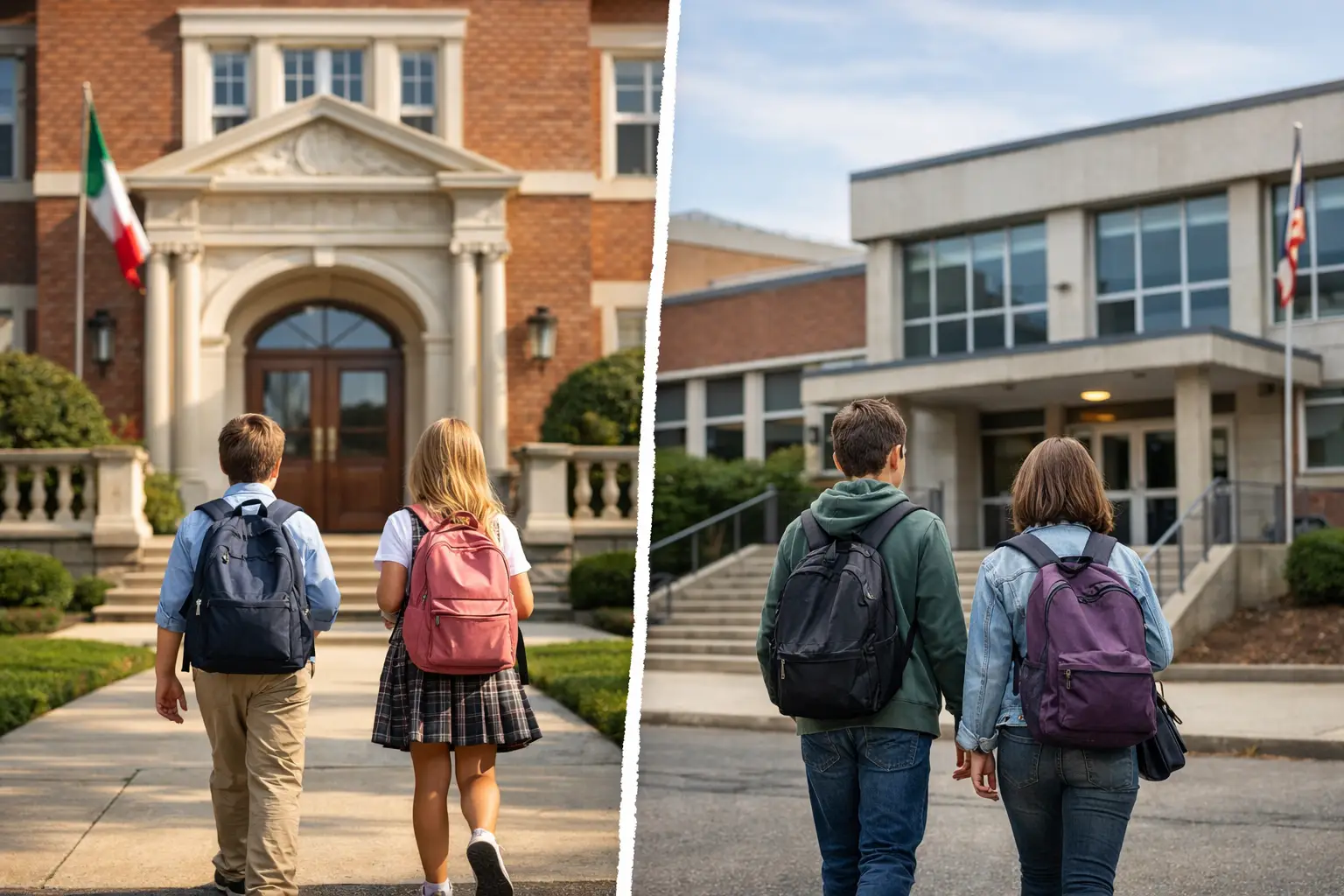 Scuola paritaria versus statale: differenze